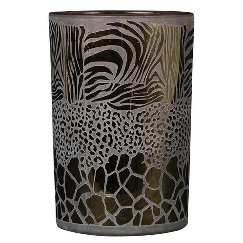 windlicht safari mix bruin large 18cm*, Huis en Inrichting, Woonaccessoires | Overige, Verzenden