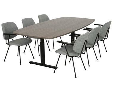 Grote en kleine vergadertafels, rond ovaal vierkant ton, Huis en Inrichting, Bureaus, Bureau, Nieuw, In hoogte verstelbaar, Verzenden