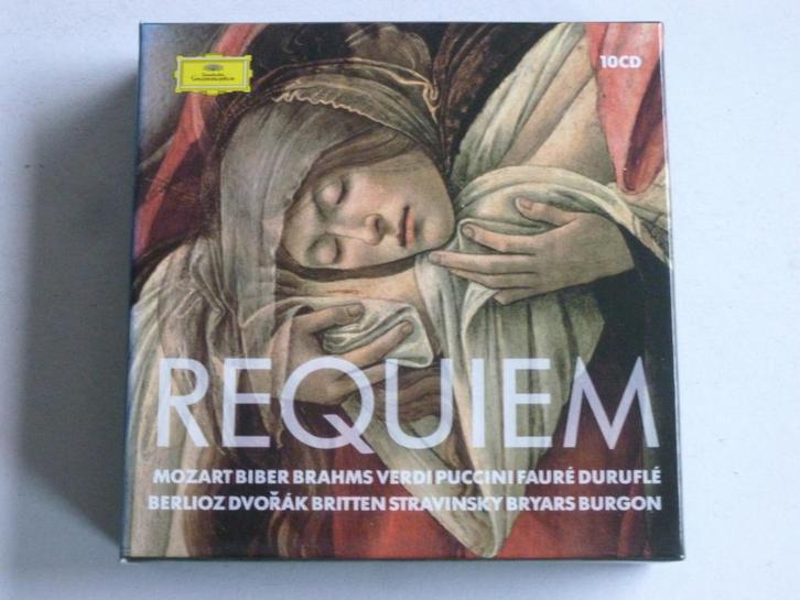 Requiem - Mozart, Biber, Brahms, Verdi, Puccini Faure, Berli, Cd's en Dvd's, Cd's | Klassiek, Zo goed als nieuw, Verzenden
