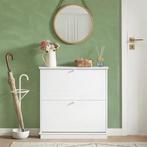 Compacte smalle schoenenkast met 2 kleppen voor hal, Verzenden, Nieuw