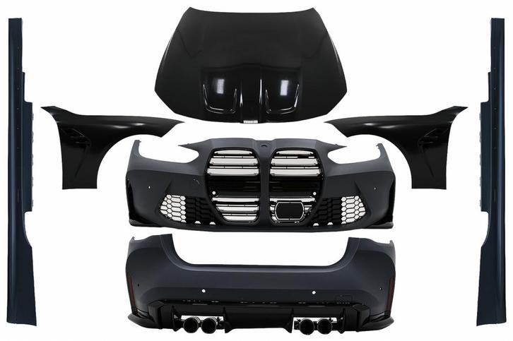 Bodykit BMW 4 Series G22 Coupe (2020-) Conversie naar M4, Auto-onderdelen, Carrosserie en Plaatwerk, Ophalen of Verzenden