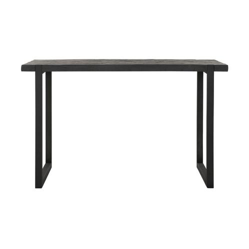 *WOONWINKEL* DTP Home Timeless Black Beam Teakhouten Bartafe, Huis en Inrichting, Tafelonderdelen, Nieuw, Verzenden
