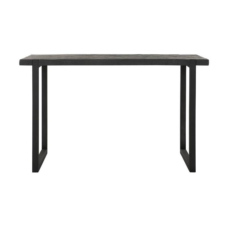 *WOONWINKEL* DTP Home Timeless Black Beam Teakhouten Bartafe, Huis en Inrichting, Tafelonderdelen, Nieuw, Verzenden