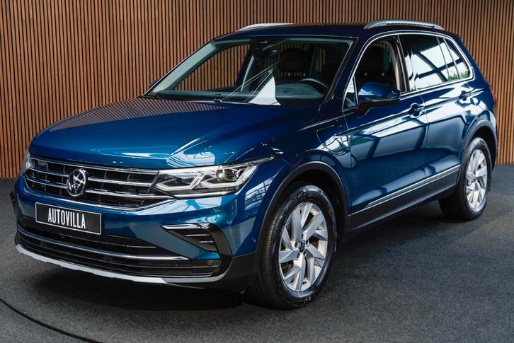 Zakelijke Lease |  Volkswagen Tiguan 1.4 TSI eHybrid, Auto's, Volkswagen, Dealer onderhouden, Lease, Zwart, Automaat, SUV of Terreinwagen