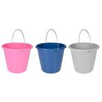 Benson Kunststof emmer - 10 liter - metalen hendel - kleu..., Ophalen of Verzenden