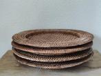 Onderbord (4) - Grote Rattan/Rotan Onderborden. Handgemaakt