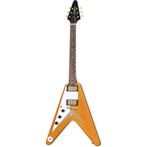 (B-Stock) Epiphone 1958 Korina Flying V White Pickguard LH l, Verzenden, Nieuw