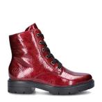 Rieker veterboots voor dames in het Rood, Verzenden, Lage of Enkellaarzen, Nieuw, Rood
