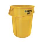 Rubbermaid Ronde Brute Utility container 166,5 ltr - geel, Huis en Inrichting, Woonaccessoires | Prullenbakken, Verzenden, Nieuw