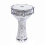 Darbuka aluminium Ø 18,5 cm, met decoratie, Sazist, Muziek en Instrumenten, Drumstellen en Slagwerk, Nieuw