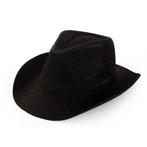 Verkleed cowboyhoed zwart glitters voor volwassenen - Cowb.., Ophalen of Verzenden, Nieuw