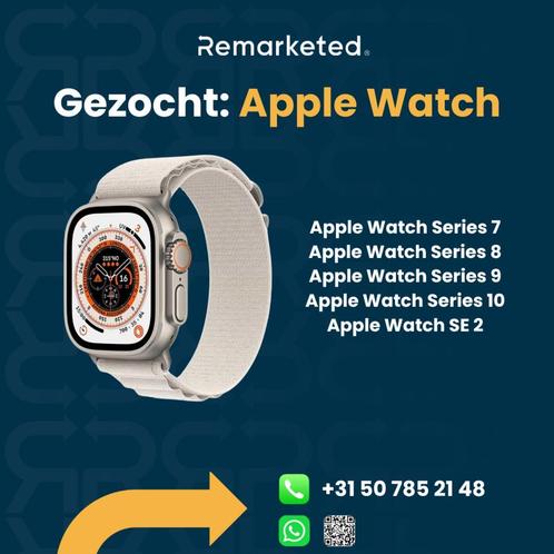 Apple Watch Gezocht, Sieraden, Tassen en Uiterlijk, Smartwatches, Nieuw