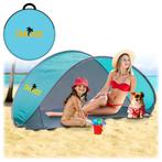Strandtent pop-up 4 pers | Polyester | Tweedekansje | OP=OP, Caravans en Kamperen, Tenten, Ophalen of Verzenden, Nieuw, Tot en met 4