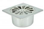 Chroom ABS doucheput 10x10 onder 40mm, Ophalen of Verzenden, Nieuw