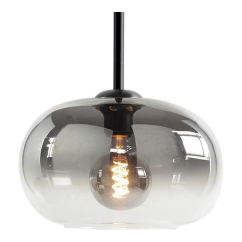 Highlight | Glazen lampenkap 31cm | Semi smoked glas, Huis en Inrichting, Lampen | Hanglampen, Glas, Ophalen of Verzenden