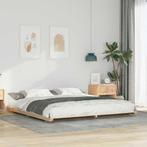 vidaXL Bedframe Bruin 180 x 210 cm Massief grenenhout, Huis en Inrichting, Slaapkamer | Bedden, Verzenden, Nieuw, Bruin, Hout