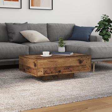 vidaXL Salontafel Oud hout 85 x 55 x 31 cm Bewerkt hout beschikbaar voor biedingen