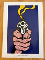 Roy Lichtenstein - The Gun in America / 1989, Antiek en Kunst, Kunst | Tekeningen en Foto's