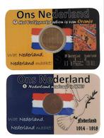 Nederland. Coincard Ons Nederland uitgave 7 & 8 (private