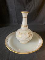 No Reserve Price-OPALINE - Drinkset (3) - Nachtservice -, Antiek en Kunst, Antiek | Glas en Kristal