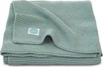 Jollein Baby Deken Ledikant 100x150cm Basic Knit - Forest, Verzenden, Nieuw