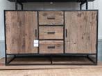 Showroom Uitverkoop - Livingfurn Dressoir Dakota 150 cm, Ophalen of Verzenden, Nieuw