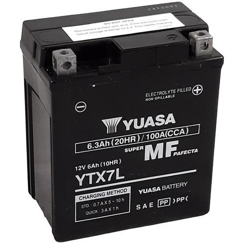Yuasa Battery Maintenance Free Factory Activated - Ytx7L Fa, Computers en Software, Laptop-opladers, Verzenden