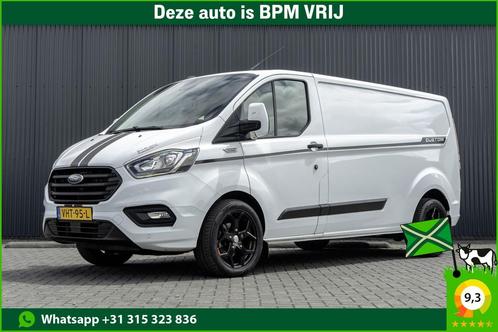 Ford Transit Custom 300 TDCI | L2H1 | LED | Omvormer | Cruis, Auto's, Bestelauto's, Lease, Zwart, Handgeschakeld, Wit, Financial lease