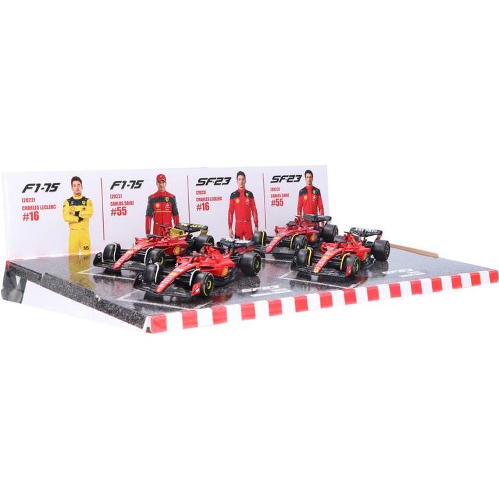Ferrari F1-75 / SF23 BU36848 Bburago  Modelauto 1:43 2022 /, Hobby en Vrije tijd, Modelauto's | 1:43, Verzenden