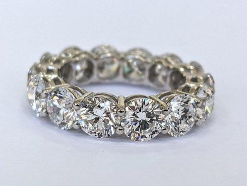 Zonder Minimumprijs - Eeuwigheidsring - 18 karaat Witgoud -, Sieraden, Tassen en Uiterlijk, Antieke sieraden