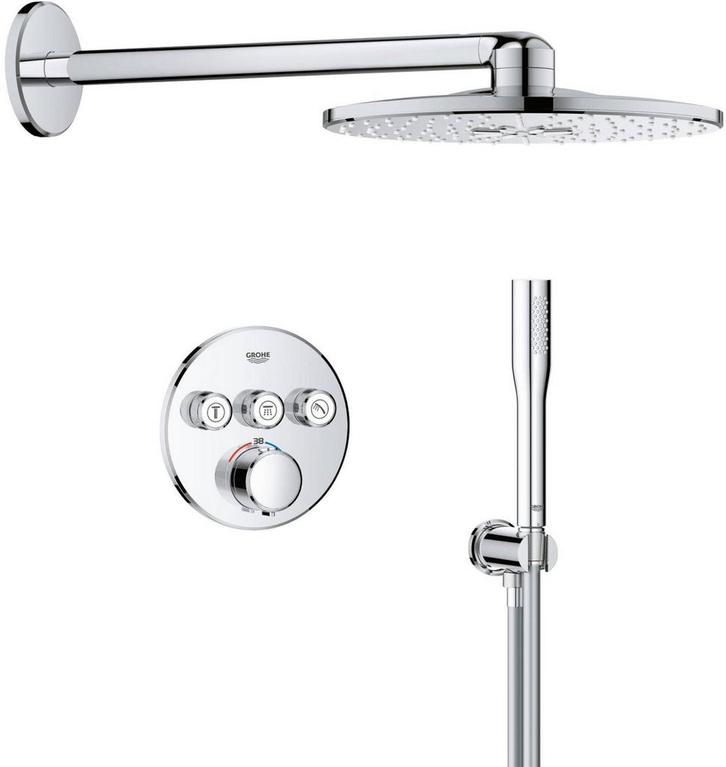 Grohe Inbouw regendouche van €2186.00 voor €936.24, Doe-het-zelf en Verbouw, Sanitair, Kraan, Nieuw, Ophalen of Verzenden