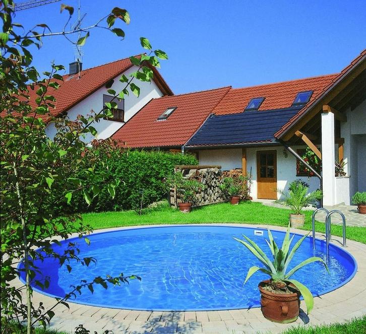 Summer fun zwembad inbouw set rond 350x120, Telecommunicatie, Carkits, Verzenden