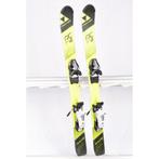 110 130 kinder skis FISCHER RC4 RACE Jr, yellow/black + Fis, Verzenden, Gebruikt, Fischer