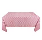 Tafelkleden Rood en Wit Geblokt 140x140cm 100% Katoen - Treb, Verzenden, Nieuw