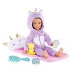 Corolle Girls - Modepop Luna Pyjama Party Set, Kinderen en Baby's, Speelgoed | Poppen, Nieuw, Overige typen, Ophalen of Verzenden