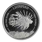 Barbados. 1 Dollar 2019 1 oz $1 Barbados Silver Lionfish