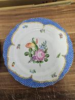 Herend - hernd porzellan 26 cm - Bord (2) - handbemaltem, Antiek en Kunst