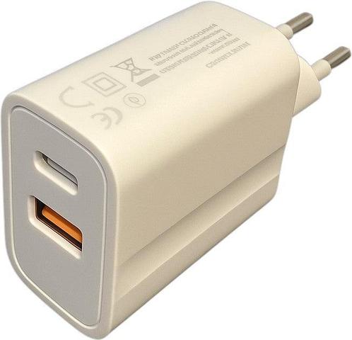 33W USB-C Snellader met A+C Dual Port voor Smartphone, iPad, Telecommunicatie, Mobiele telefoons | Toebehoren en Onderdelen, Nieuw