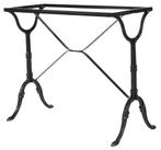 Gietijzer tafelonderstel rechthoek 83x36cm - onderstel, Minder dan 50 cm, 50 tot 100 cm, Klassiek, Nieuw