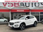 Hyundai Tucson 1.6 T-GDI 4WD AUT. 177PK LED LEER NAVI TREKHA, Automaat, Wit, Nieuw, Lease