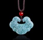 Snijwerk, Certified Jadeite - 20.15 mm - Lotus Ruyi Jade