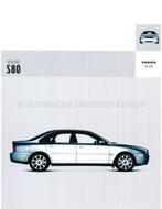 2004 VOLVO S80 BROCHURE NEDERLANDS, Nieuw, Volvo, Author
