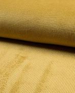 Washed Corduroy Oker, Hobby en Vrije tijd, Stoffen en Lappen, Nieuw, Geel