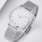 Tyme Ibiza Dames Horloge - 36mm Wit/Zilverkleurig- Horloges, Ophalen of Verzenden, Gebruikt