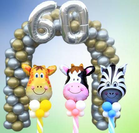 Ballonnen Deco Tilburg   * Actie 2 ballon pilaar voor 50,- *, Hobby en Vrije tijd, Feestartikelen, Feestartikel, Nieuw, Ophalen