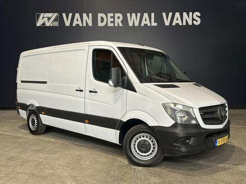 Zakelijke Lease |  Mercedes-Benz Sprinter 316 CDI 164pk L2H1, Auto's, Bestelauto's, Dealer onderhouden, Lease, Zwart, Handgeschakeld