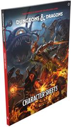 D&D 5.0 - 2024 Character Sheets | Wizards of the Coast -, Verzenden, Nieuw