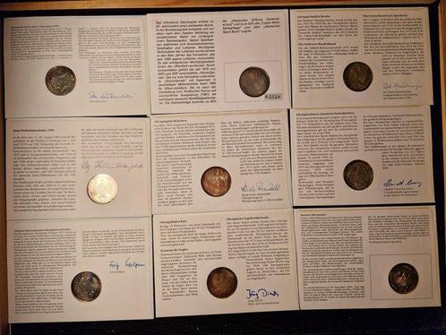 Duitsland - 9 versch. Numisbriefe Olympiade in München 1972, Postzegels en Munten, Munten | Europa | Niet-Euromunten