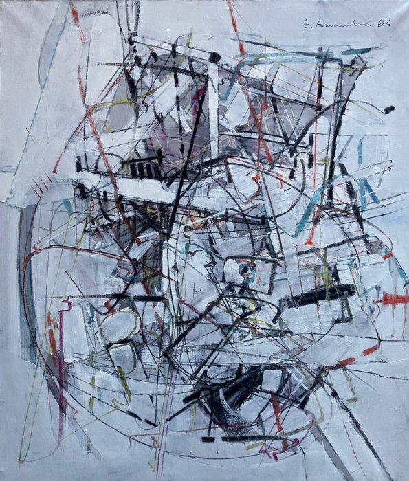 Edoardo Franceschini (1928-2006) - Paesaggio, Antiek en Kunst, Kunst | Schilderijen | Modern