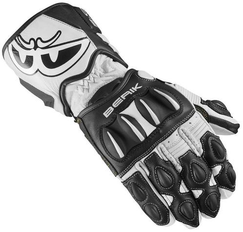 Berik Thunar Evo Zwart Wit Handschoenen, Motoren, Kleding | Motorkleding, Heren, Nieuw met kaartje, Handschoenen, Verzenden